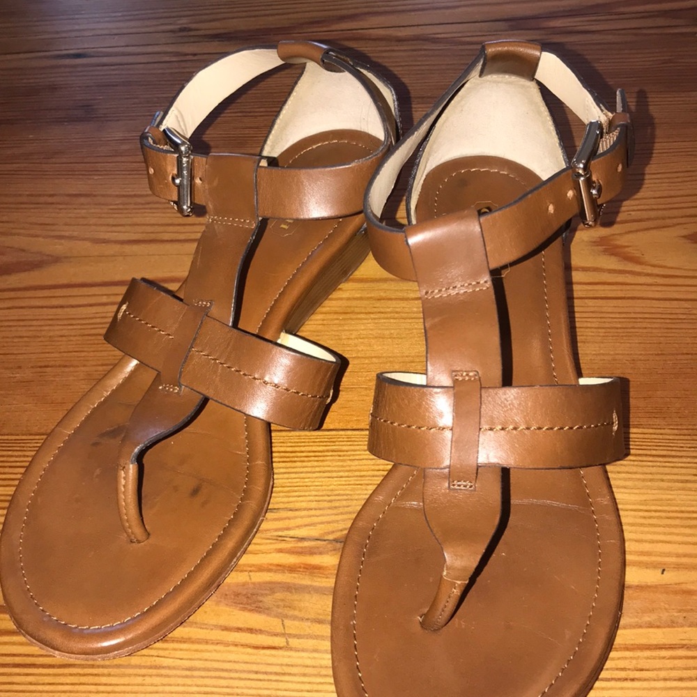 Coach wedge Sandals size 7